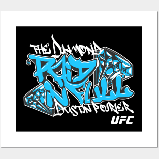 Dustin Poirier The Diamond Paid in Full Posters and Art